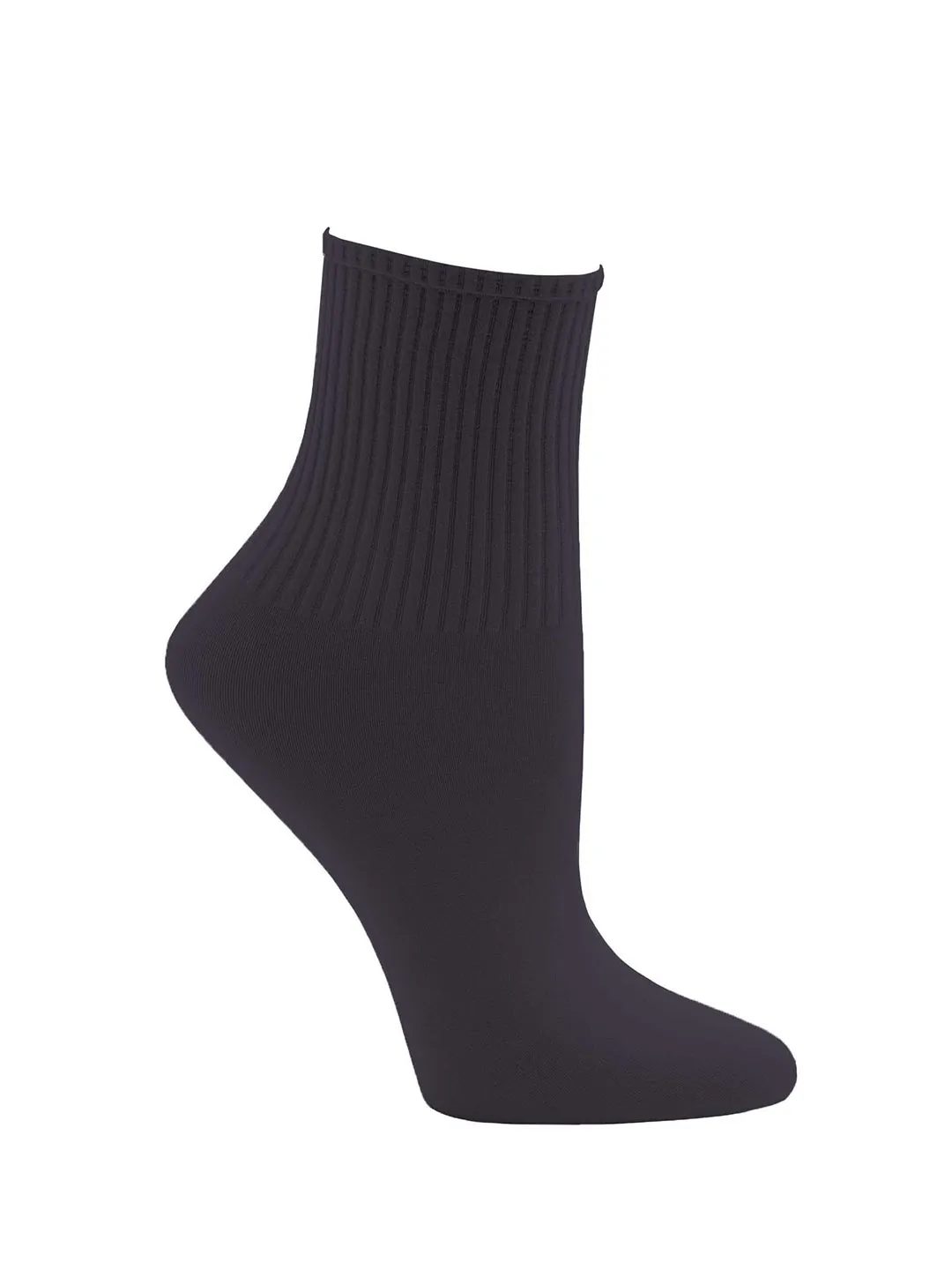 Ribbed Ballet Sock