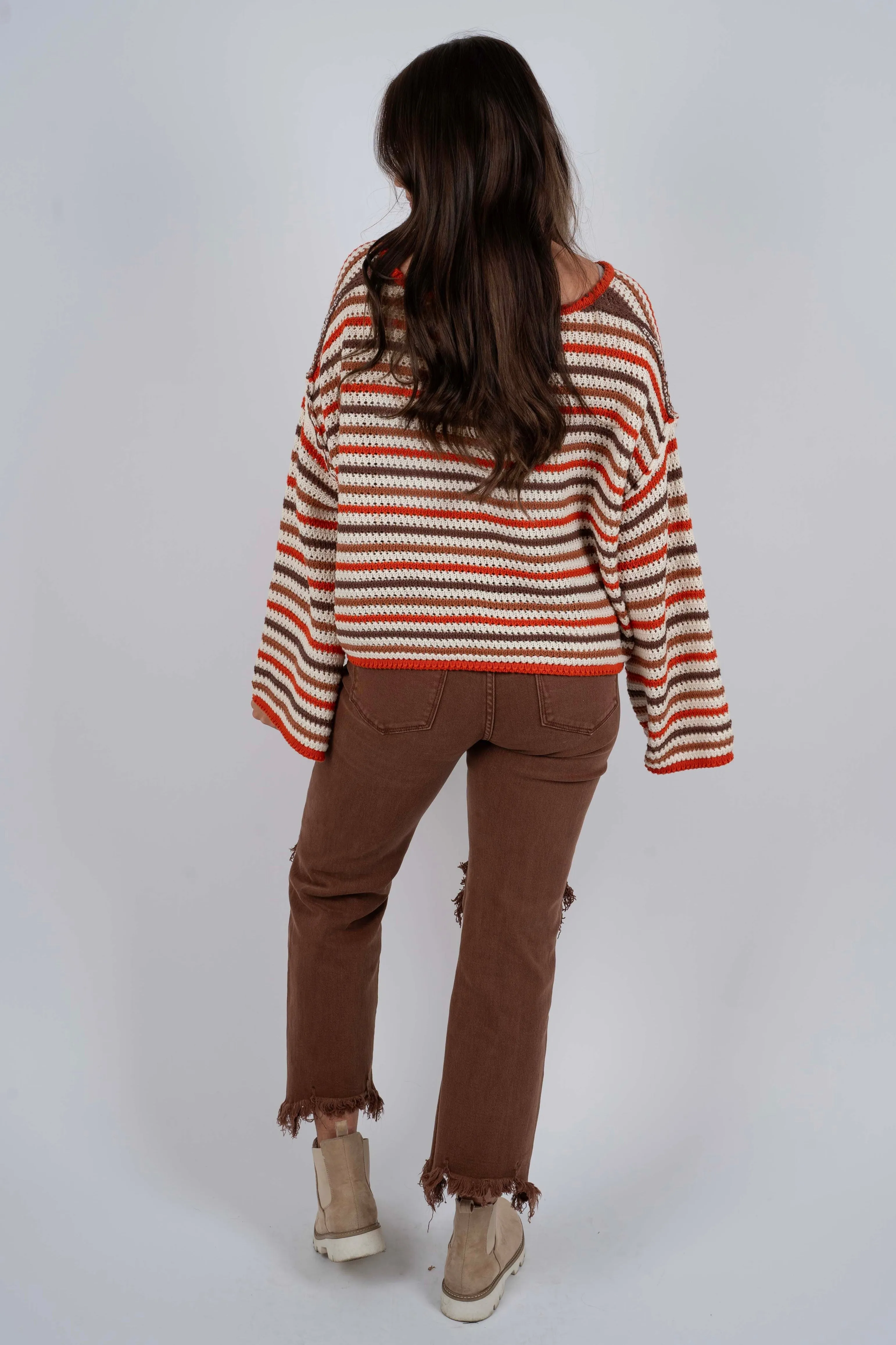 Risen Hailey Straight Leg Jeans (Espresso)