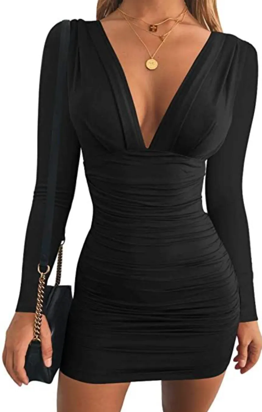 Ruched Bodycon Mini