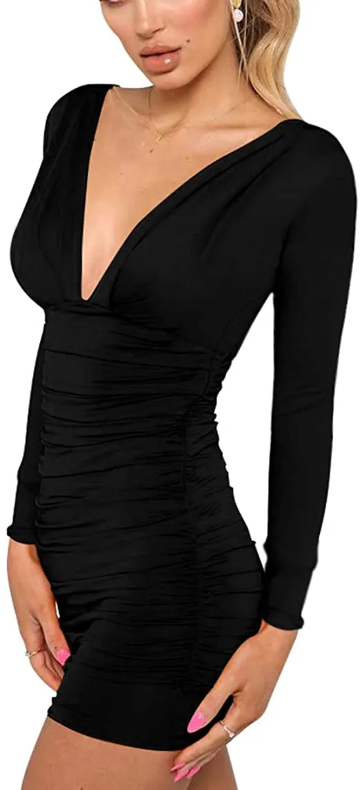 Ruched Bodycon Mini