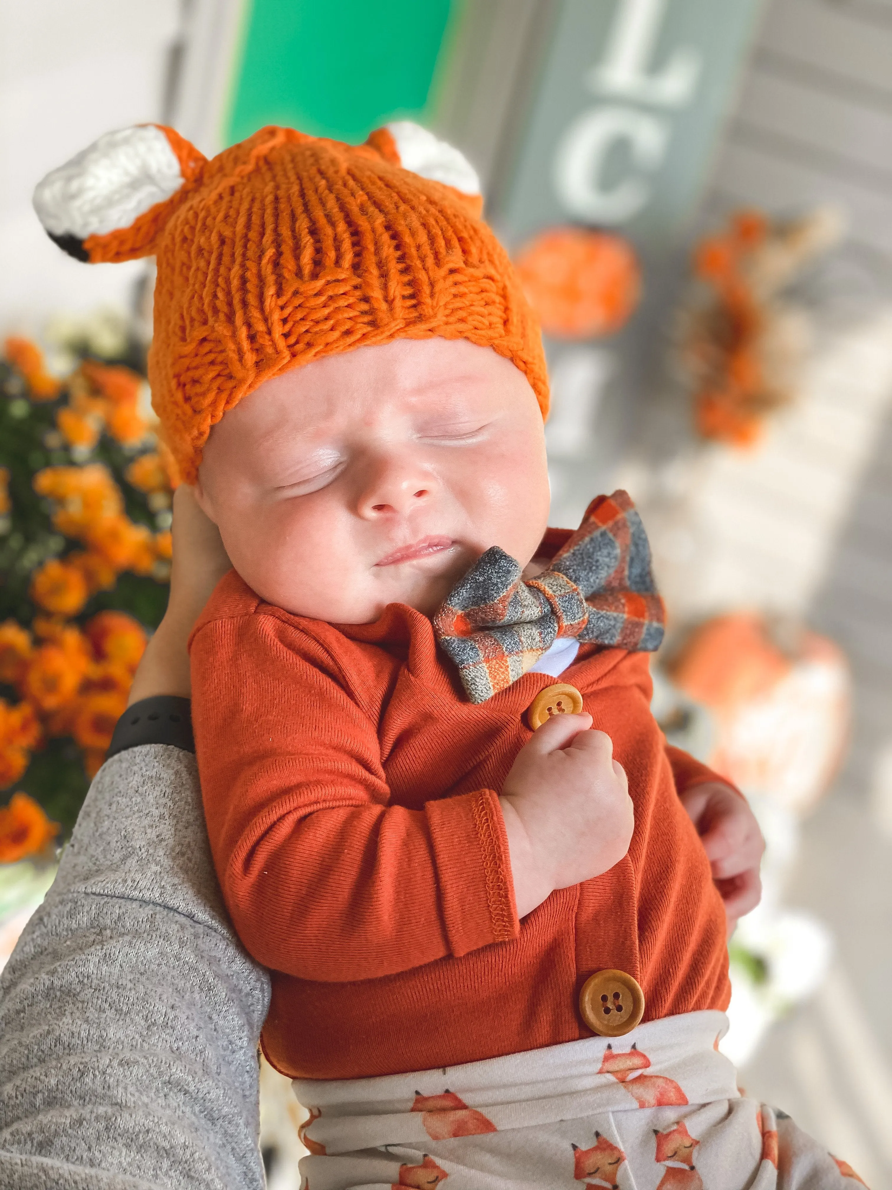 Rusty Fox Knit Hat