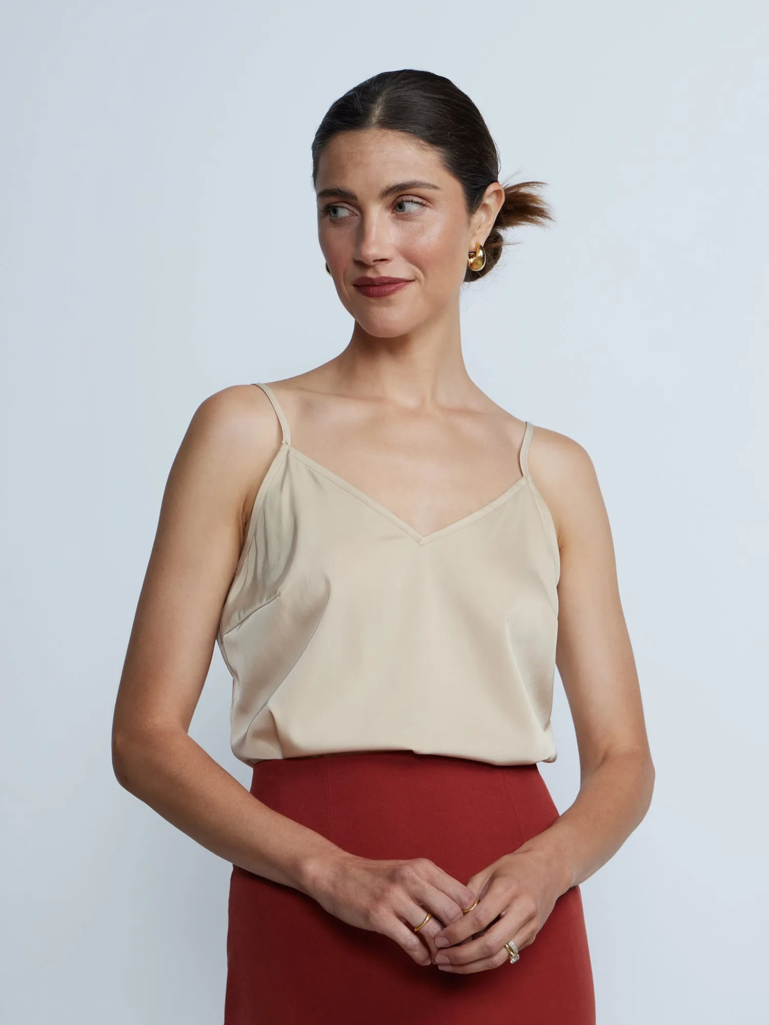 Sleeveless Relaxed Fit Camisole