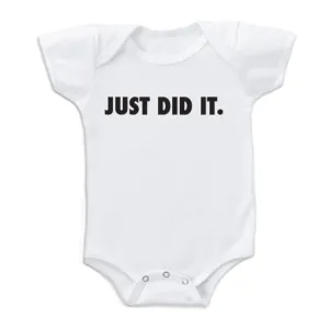 Sol Baby 'Just Did It' Bodysuit