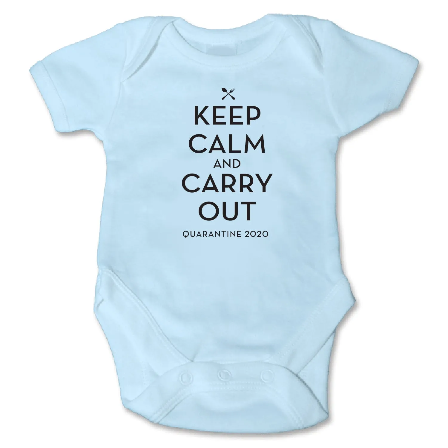 Sol Baby Keep Calm & Carry Out Bodysuit
