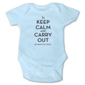 Sol Baby Keep Calm & Carry Out Bodysuit