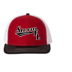 STORM JACKSONVILLE TRI COLOR EMBROIDERD HAT SNAP BACK