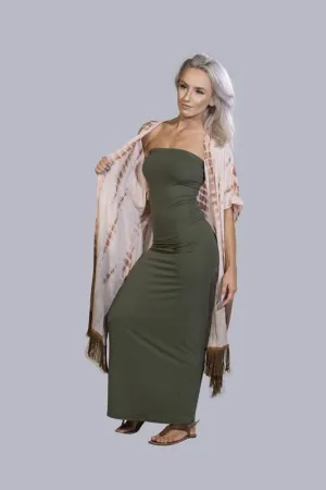 Strapless Long Bodycon Dress