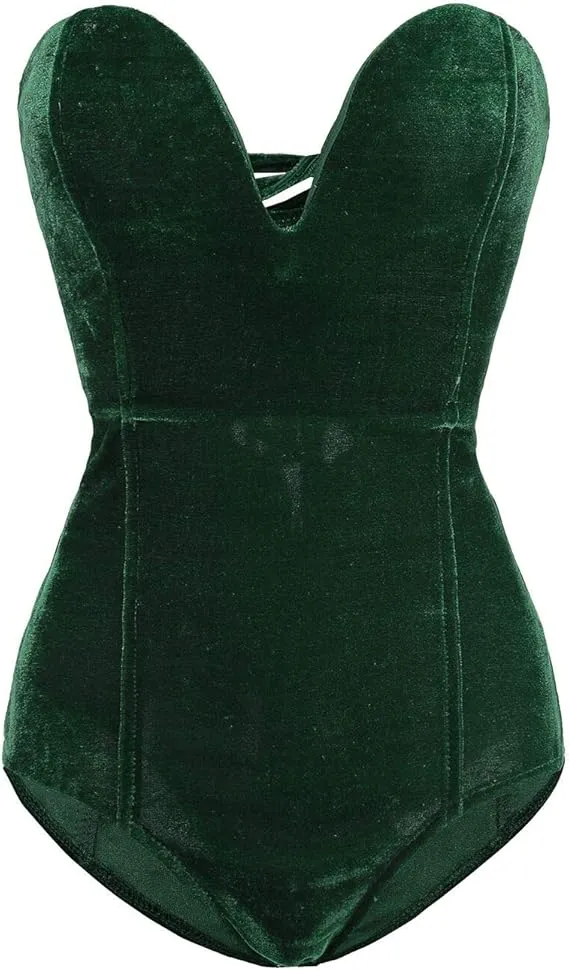 Sweetheart One Piece Navy Bodysuit