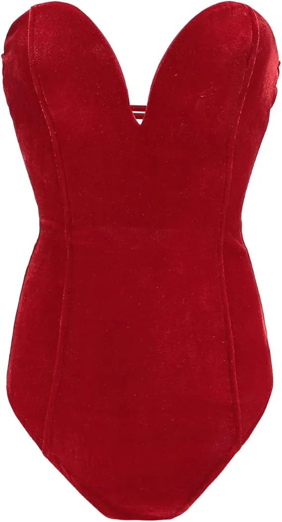 Sweetheart One Piece Navy Bodysuit