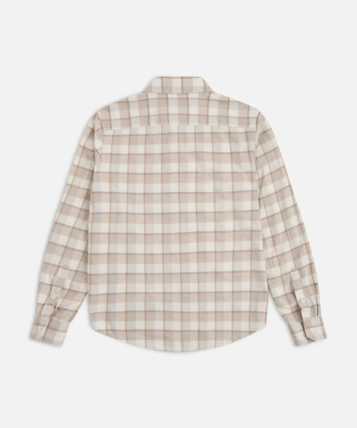 The Bern L/s Shirt - Stone Grey