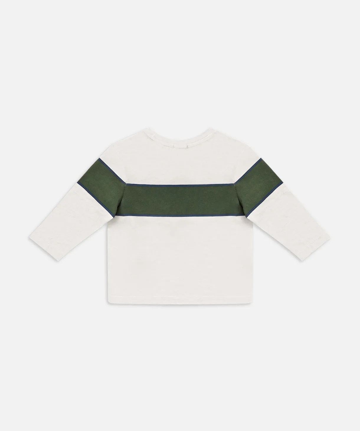 The Ranger L/s Tee - Chalk/Green