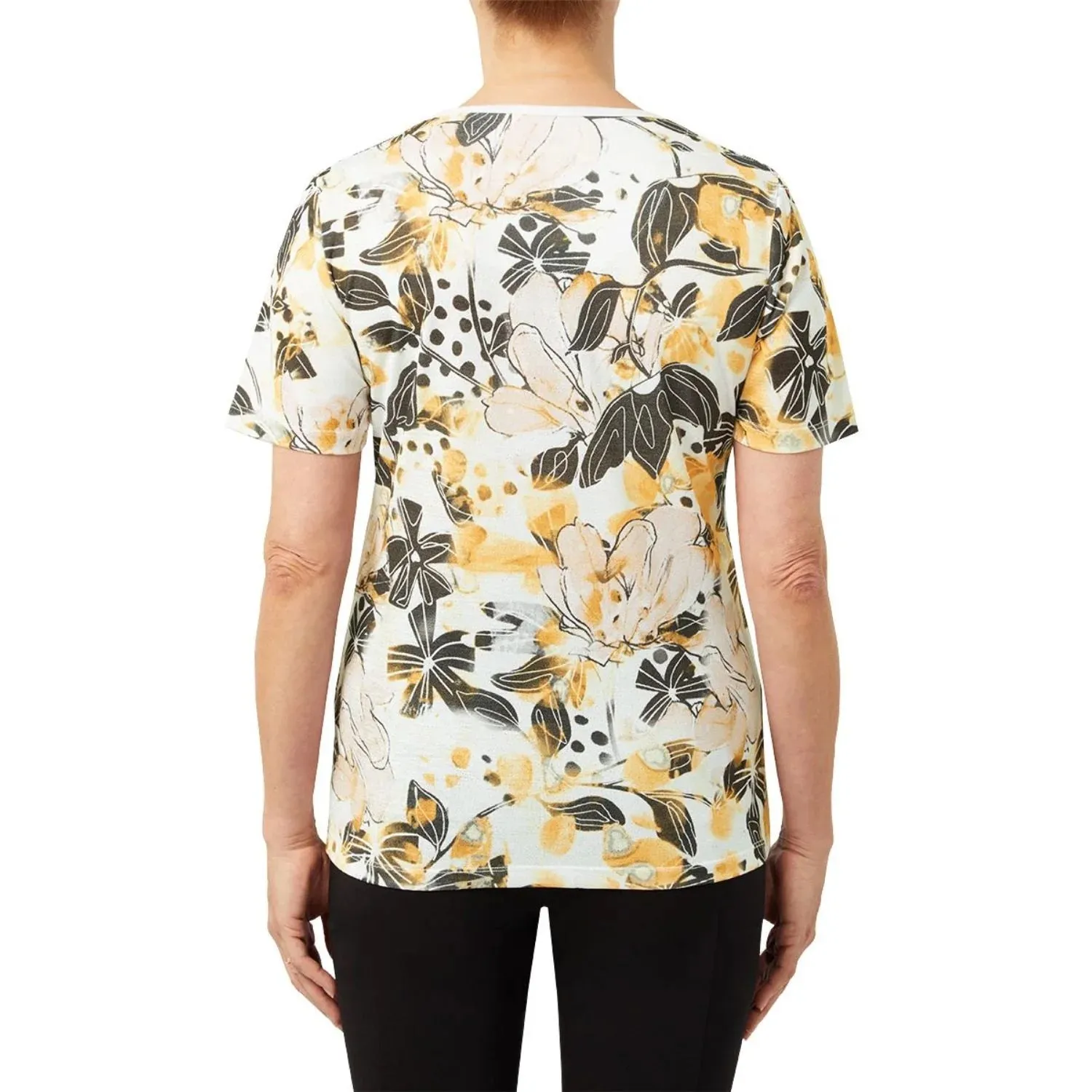 TIGI 18/20 Collage Print Top