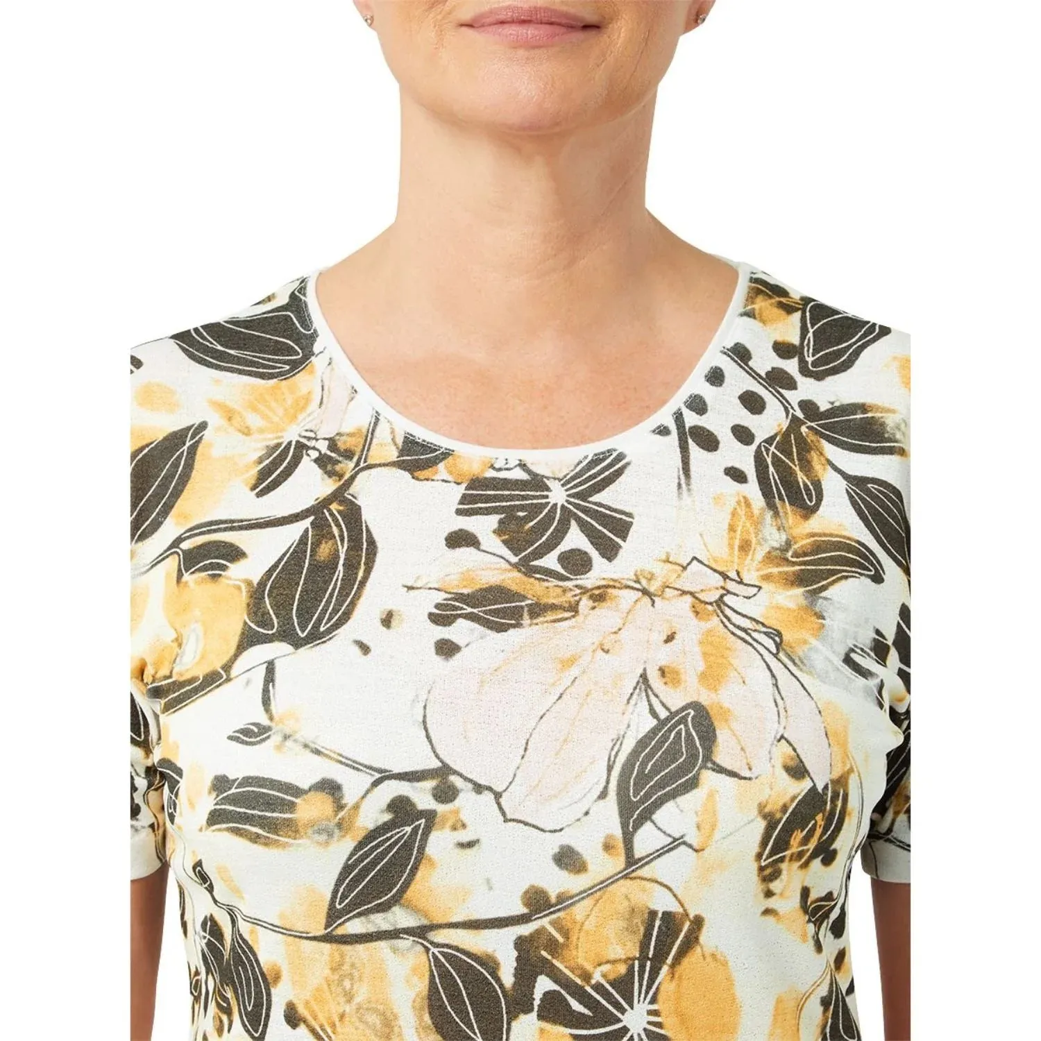 TIGI 18/20 Collage Print Top