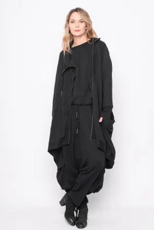 Time for One Last Ride Cardi in Black - 0104