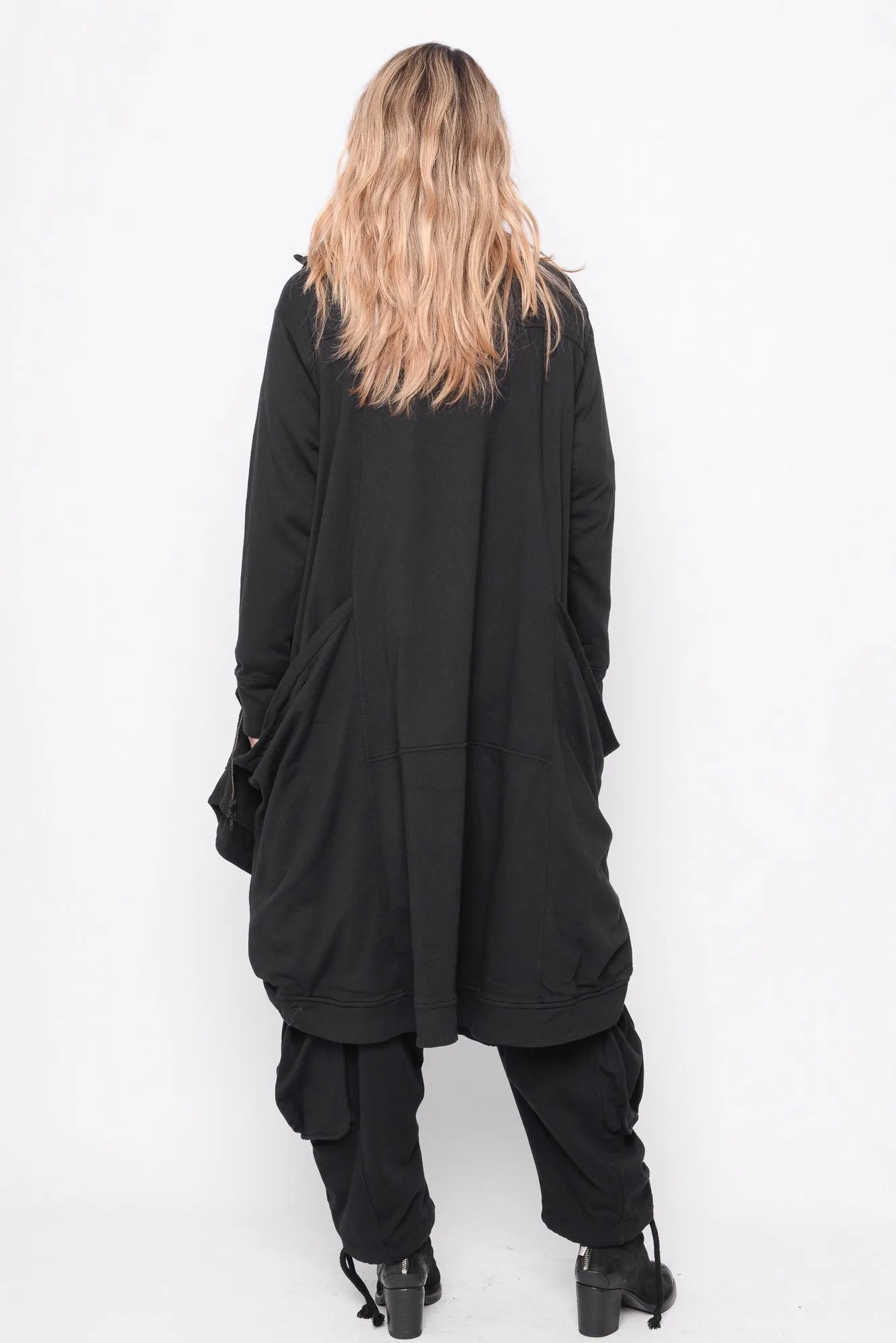 Time for One Last Ride Cardi in Black - 0104