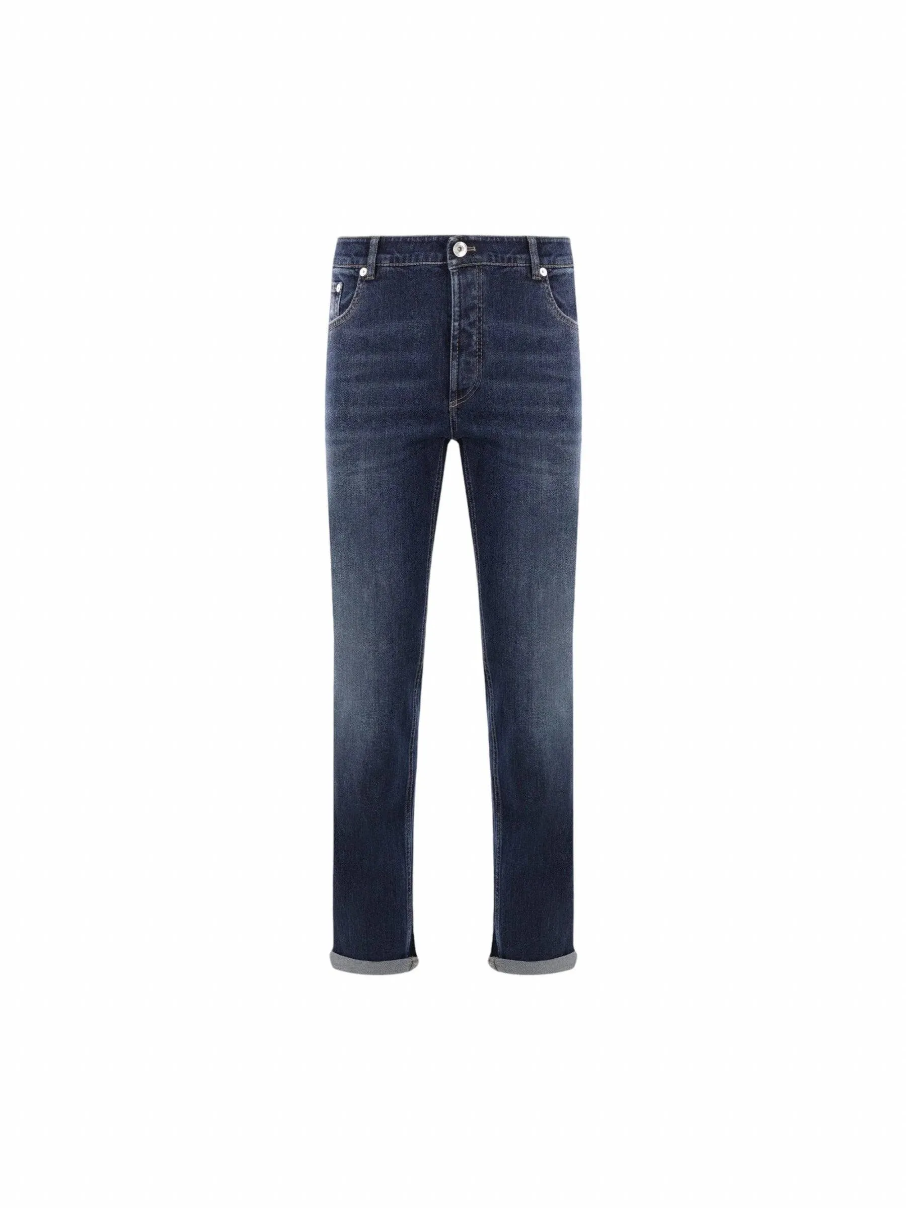 Traditional-Fit Stretch Denim Jeans