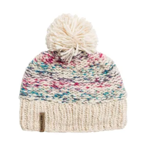 Turtle Fur Firefly Pom Beanie - Natural