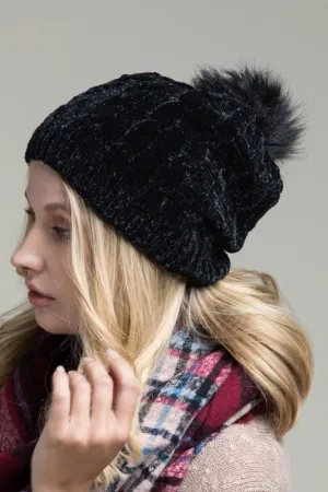 Ultra Lux Chenille Beanie