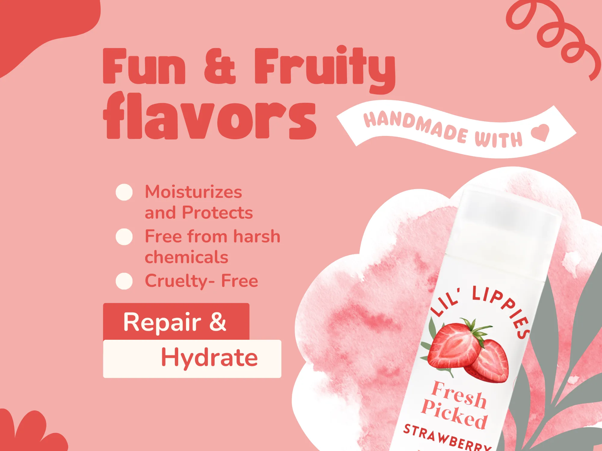 Unicorn Farts Tropical Lip Balm - Lil' Lippies Kids