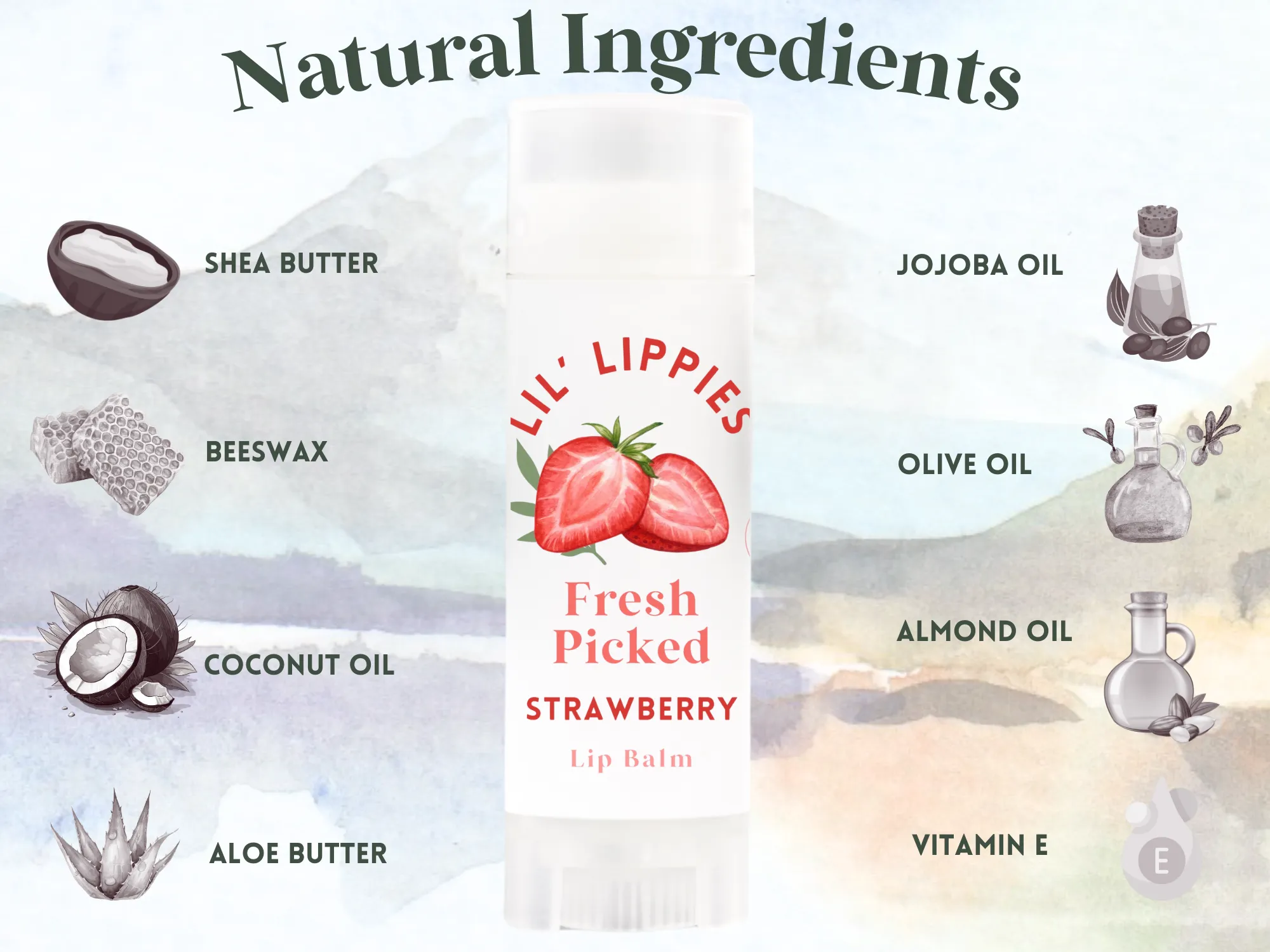 Unicorn Farts Tropical Lip Balm - Lil' Lippies Kids