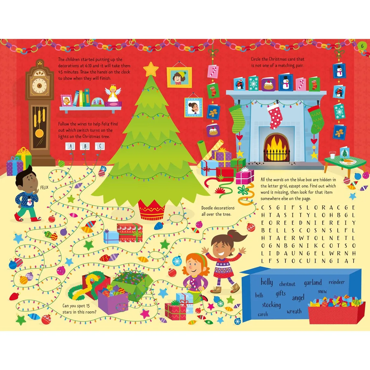 Usborne Christmas activities