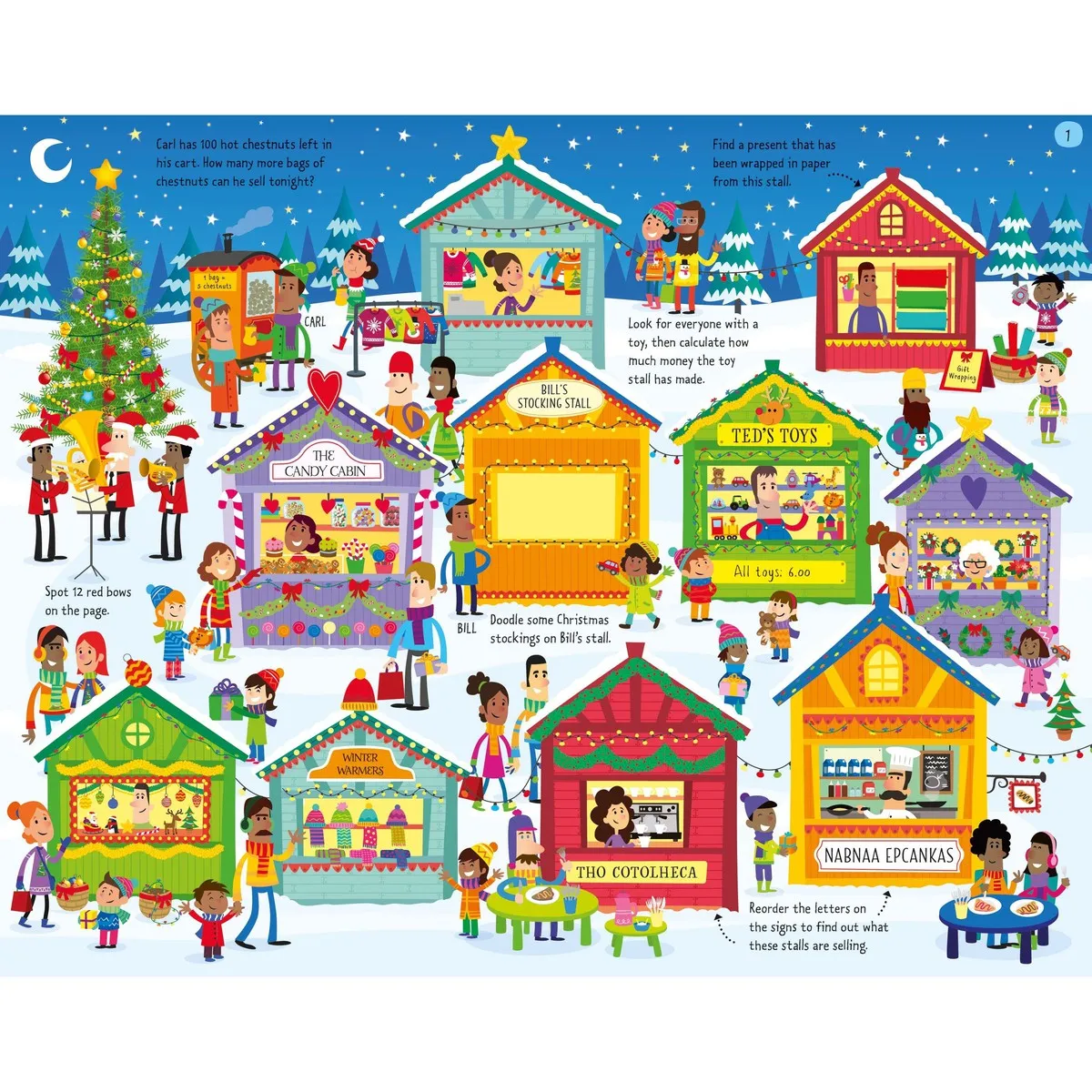 Usborne Christmas activities