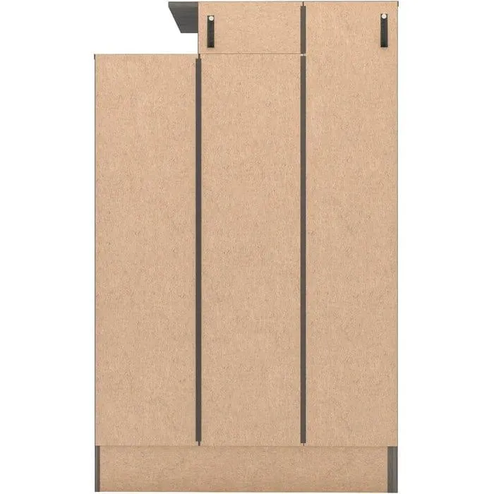 Villela 2 Door Manufactured Wood Wardrobe