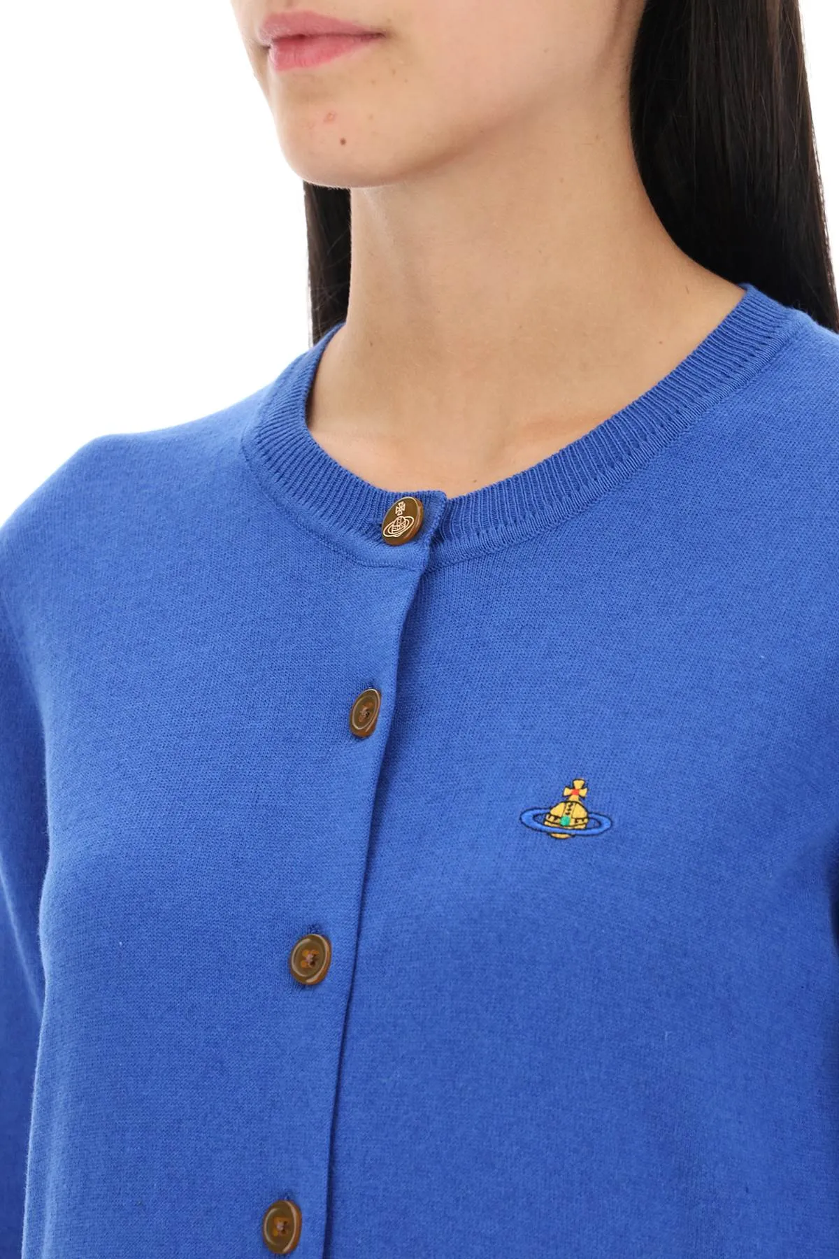 Vivienne Westwood Bea Cardigan With Logo Embroidery