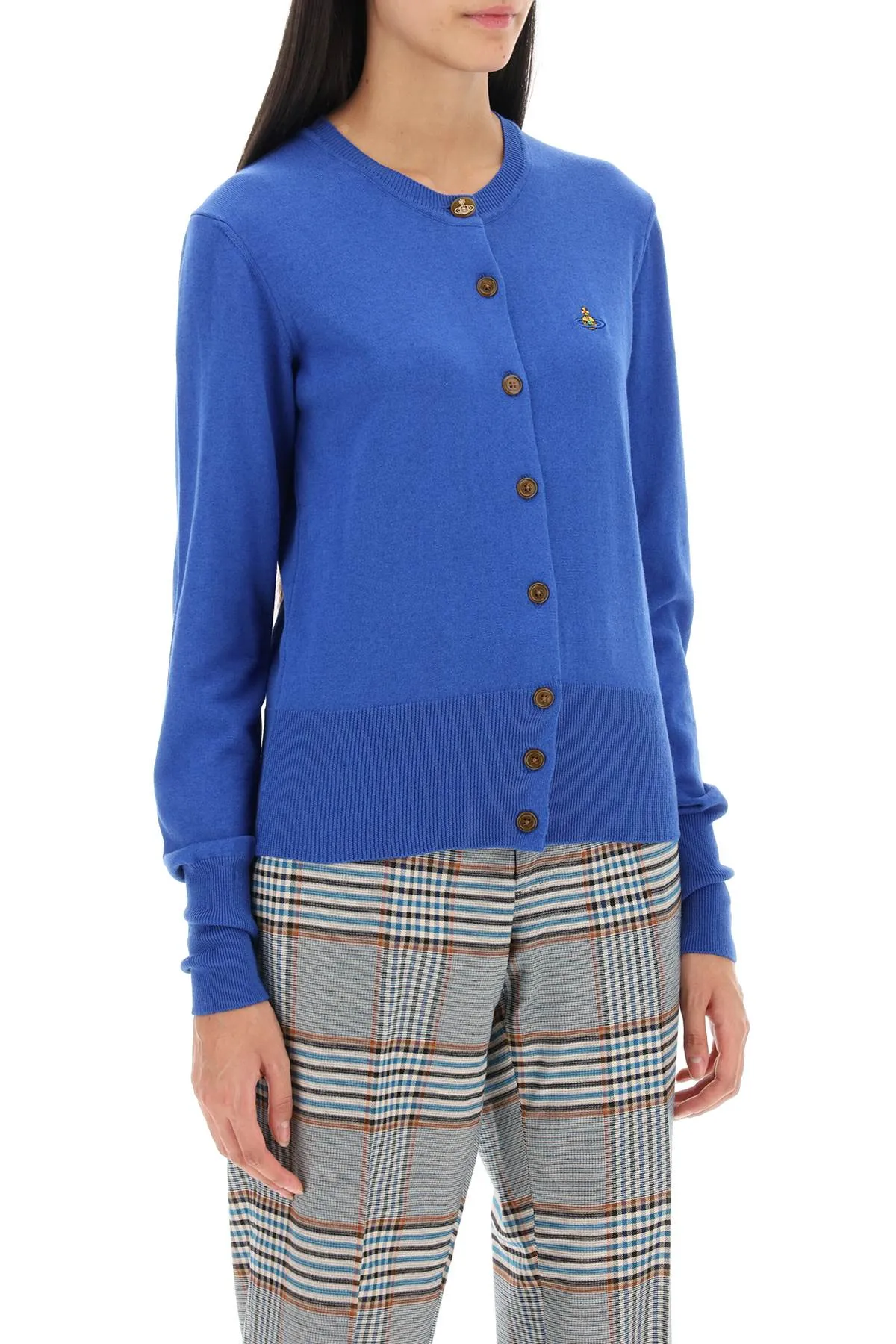 Vivienne Westwood Bea Cardigan With Logo Embroidery