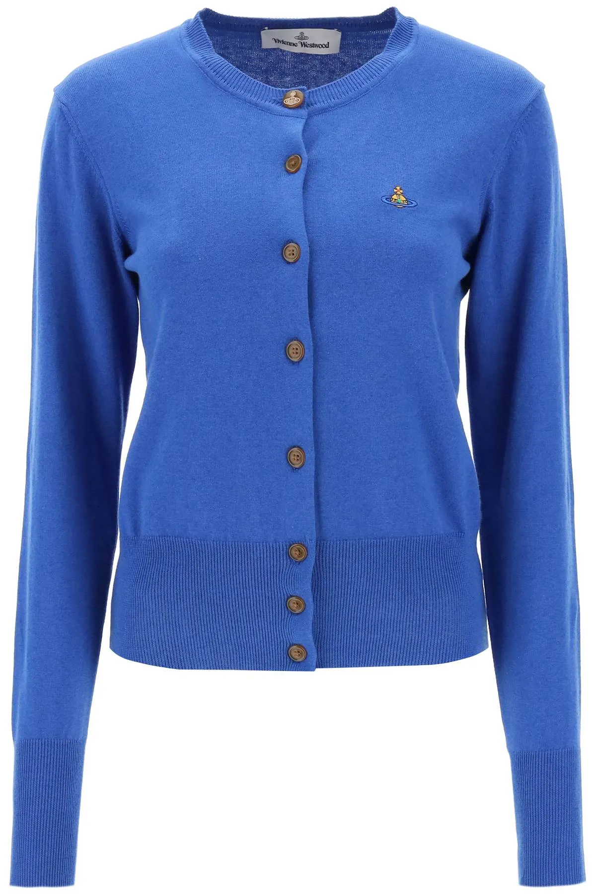 Vivienne Westwood Bea Cardigan With Logo Embroidery