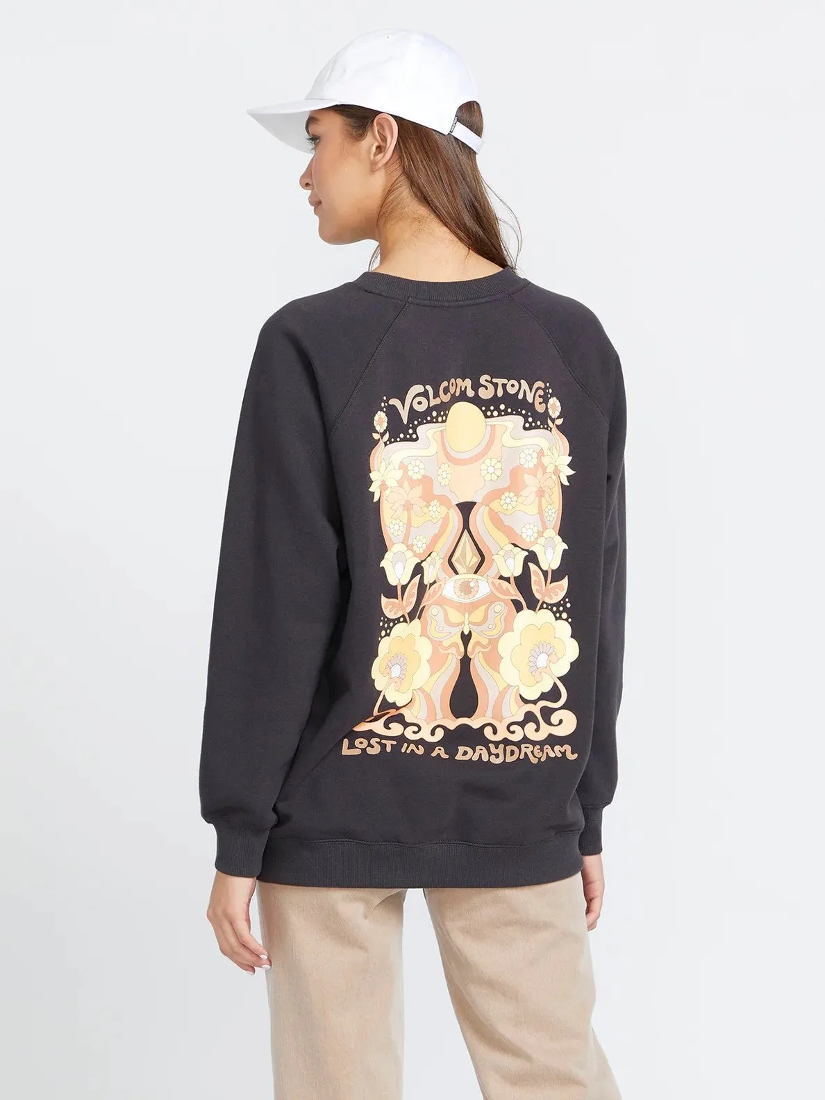 Volcom Sun Keep Magic Boyfriend Crew Fleece
