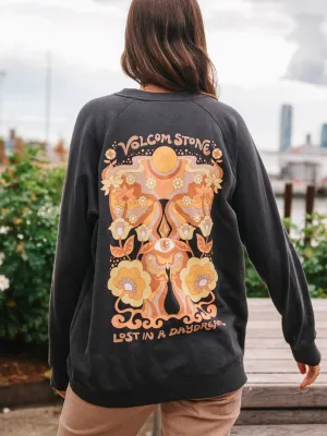 Volcom Sun Keep Magic Boyfriend Crew Fleece