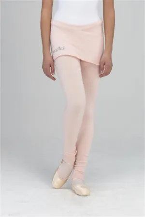 Wear Moi Crysalide Youth Knitted Acrylic Foldover Sweater Tights