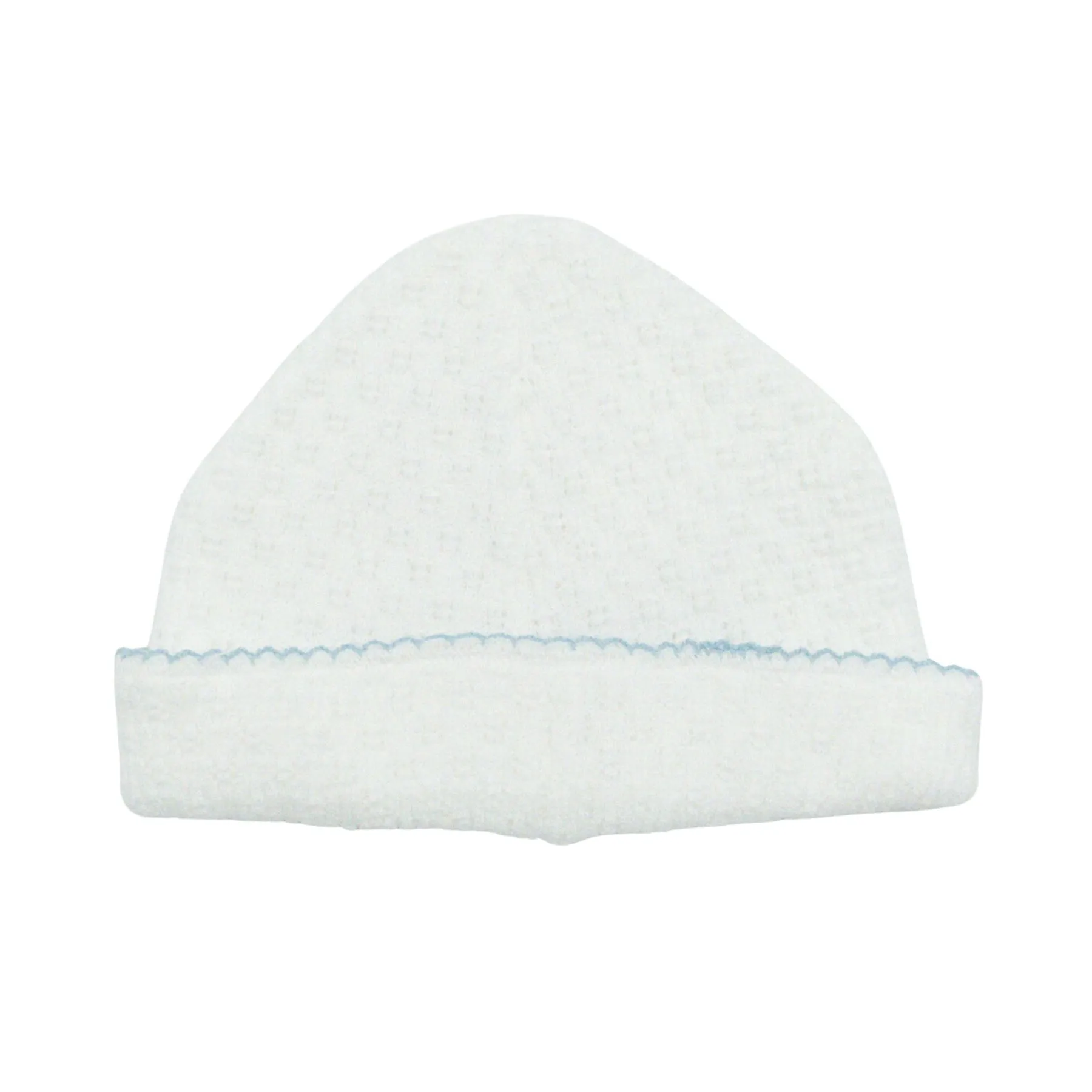 White Saylor Cap (No Bow) - Various Trim Colors