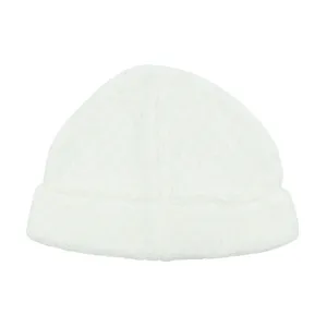 White Saylor Cap (No Bow) - Various Trim Colors