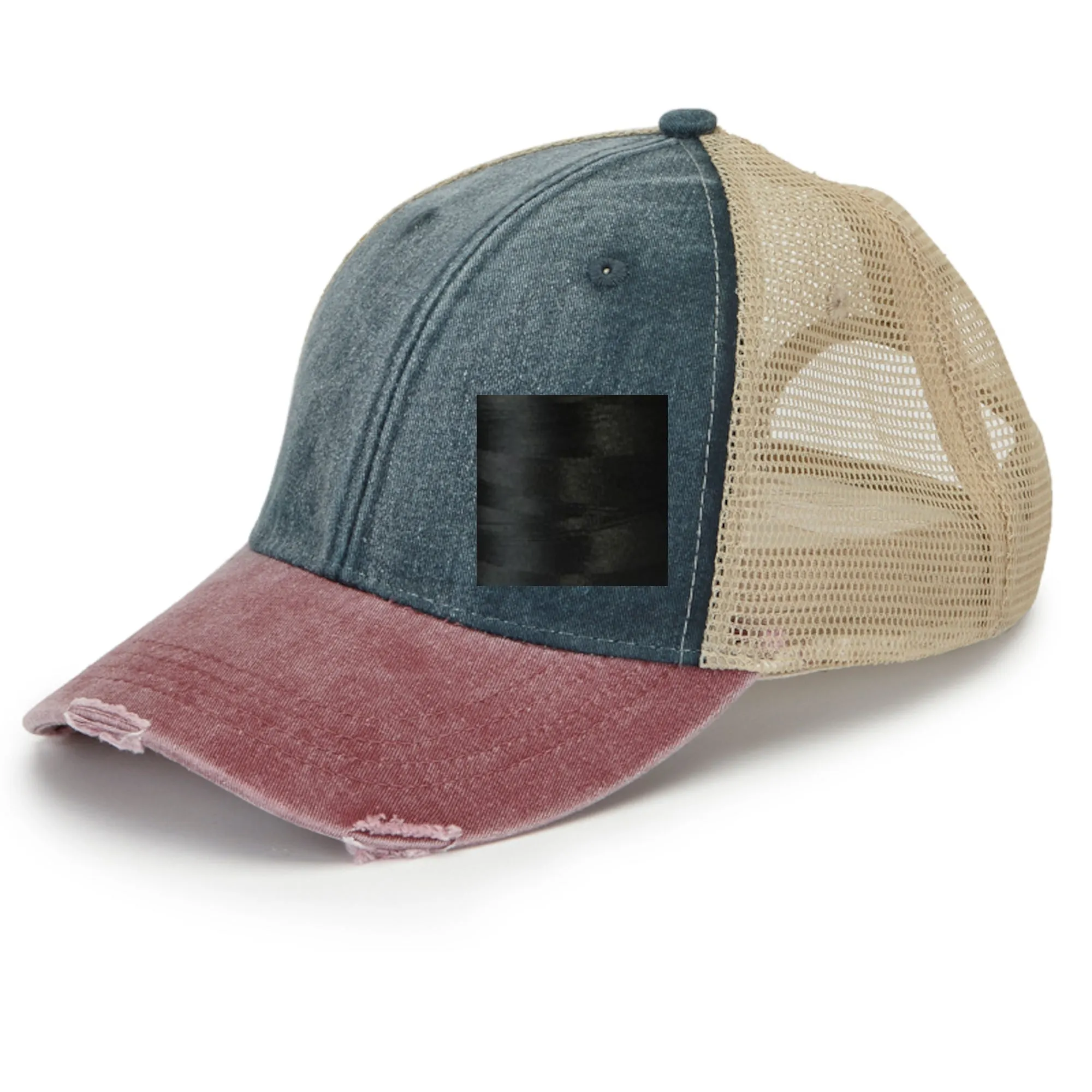 Wisconsin Trucker | Distressed Snapback Trucker  | state cap | many color choices
