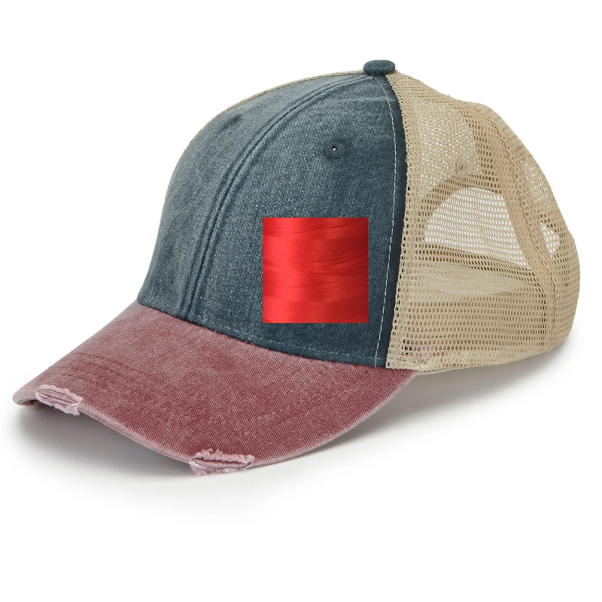 Wisconsin Trucker | Distressed Snapback Trucker  | state cap | many color choices