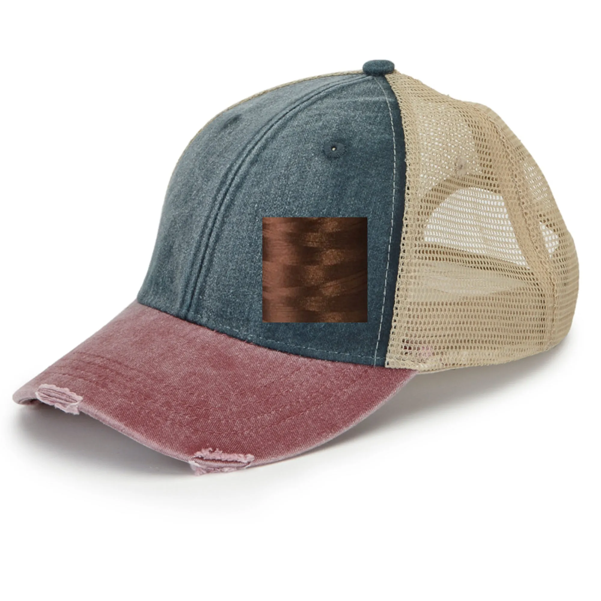 Wisconsin Trucker | Distressed Snapback Trucker  | state cap | many color choices