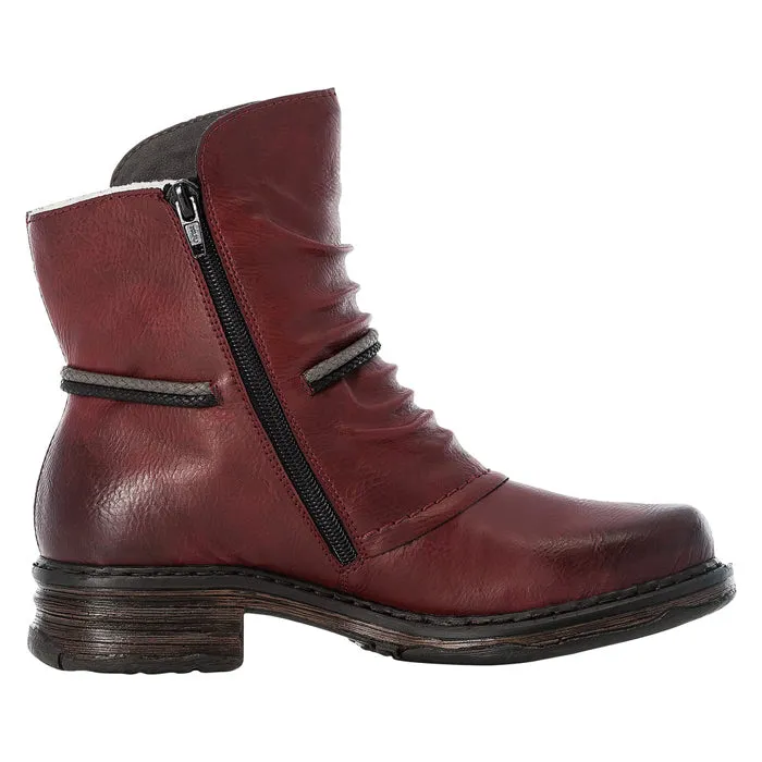 Womens Rieker Eagle NY Wine