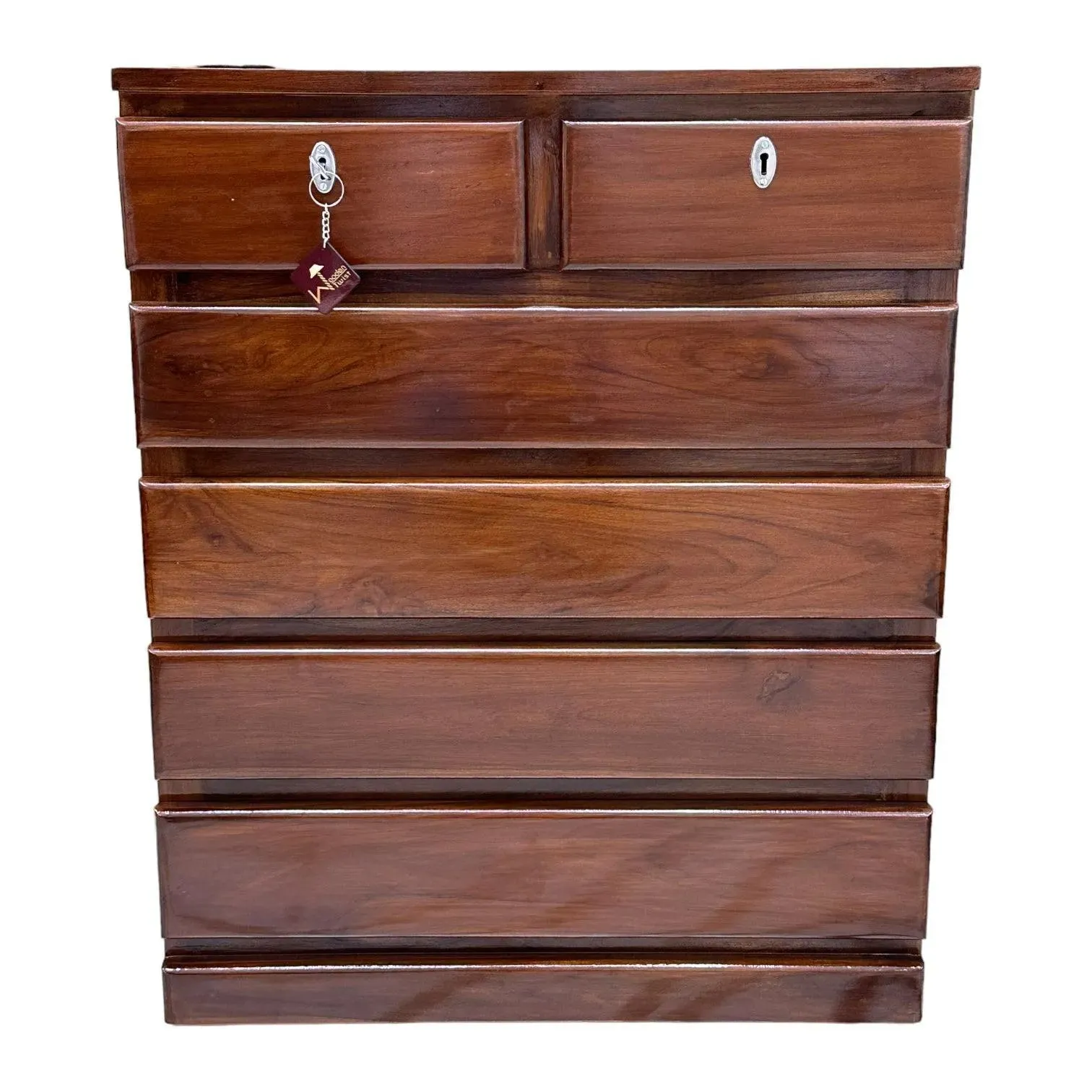 Wooden Handmade Chest of Drawers Storage Cabinet (6 Drawers)