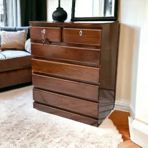 Wooden Handmade Chest of Drawers Storage Cabinet (6 Drawers)