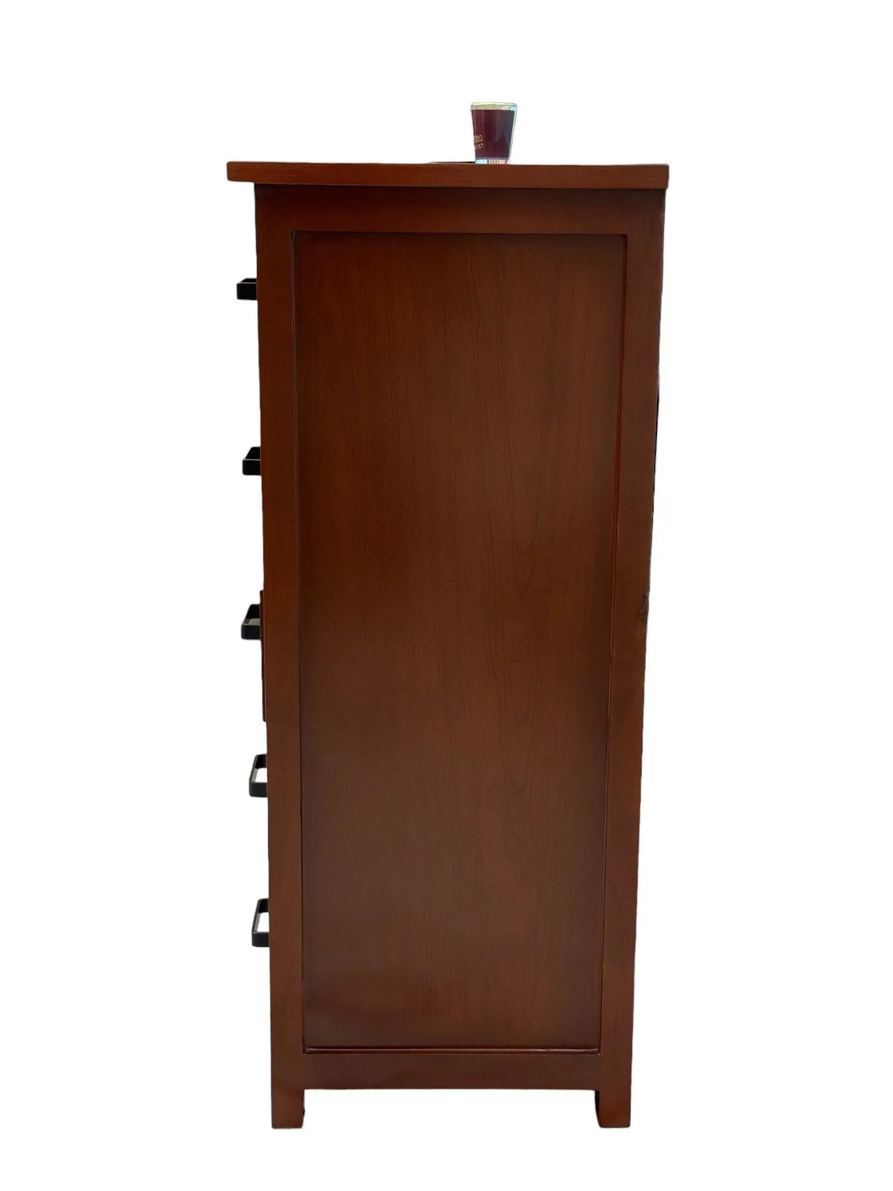 Wooden Standard Chest of 6 Drawers Storage Cabinet (Teak Wood)