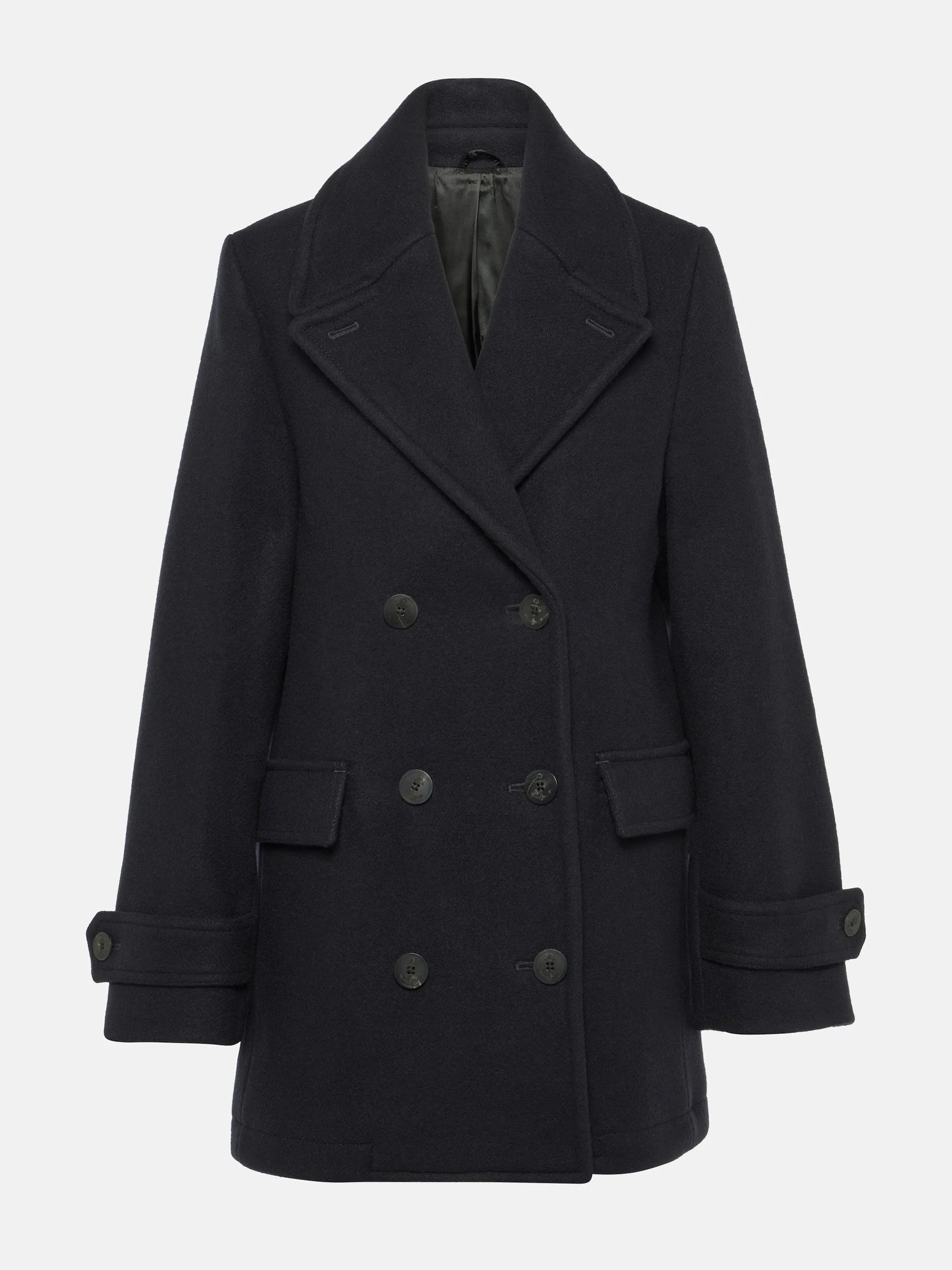 Wool-blend peacoat